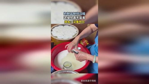 奶制品制作過(guò)程,這操作真不容易,網(wǎng)友 沒看明白